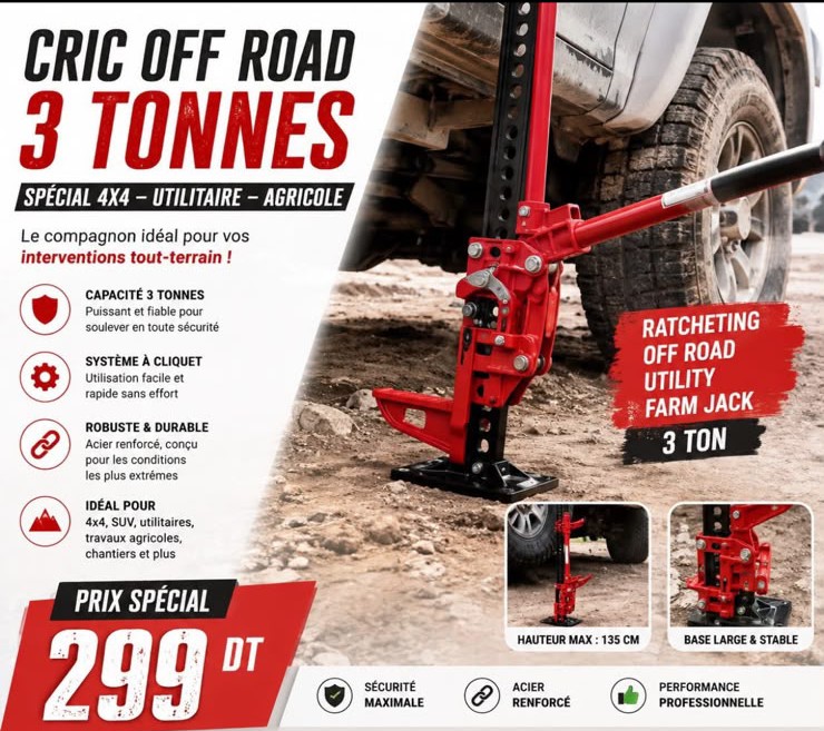 Cric 3 tonnes 