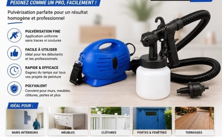 Pistolet de peinture paint zoom