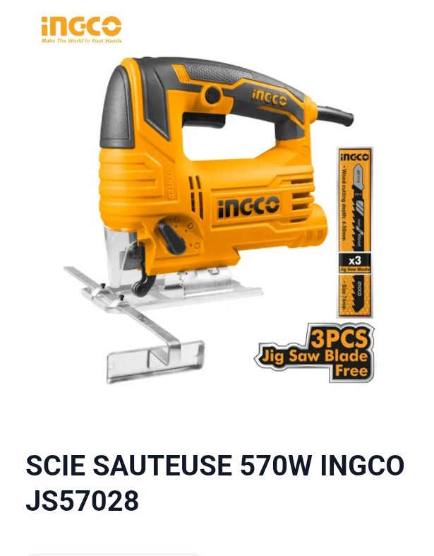 SCIE SAUTEUSE 570W INGCO JS57028 (copie)